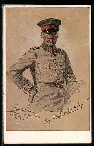 AK Herzog Albrecht von Württemberg in Uniform