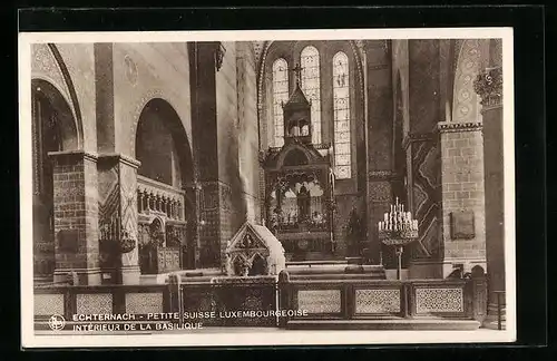 AK Echternach, Petite Suisse Luxembourgeoise, Intérieur de la Basilique