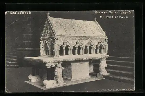 AK Echternach, Nouveau Sarcophage de St. Willibrord