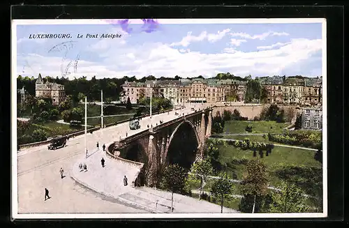 AK Luxembourg, le Pont Adolphe