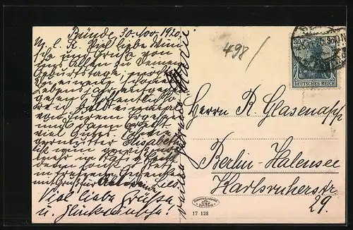 AK Bünde, Ansicht Eschstrasse