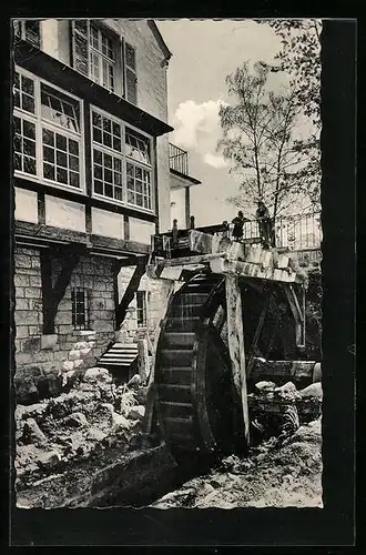 AK Leopoldstal i. L. /Teutoburger Wald, Waldhotel und Pension Silbermühle