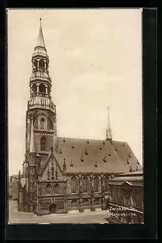 AK Zwickau i. Sa., Marienkirche