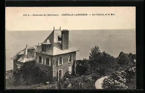 AK Greville-Landemer, Les Chalets et la Mer