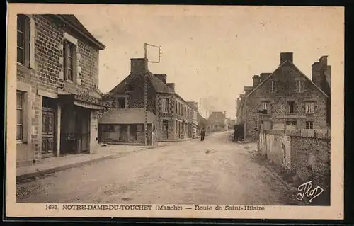 AK Notre-Dame-de-Touchet, Route de Saint-Hilaire