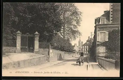 AK Avranches, Entree du Jardin de l`Eveche