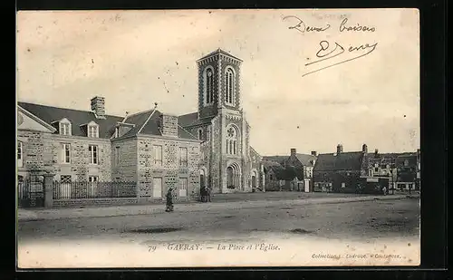 AK Gavray, La Place et l`Eglise