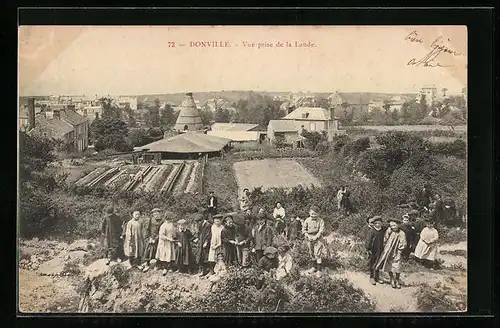 AK Donville, Vue prise de la Lande