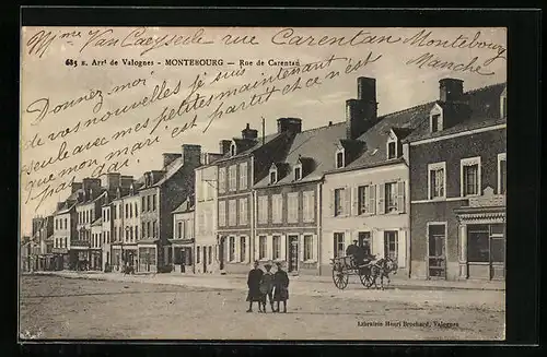 AK Montebourg, Rue de Carentan