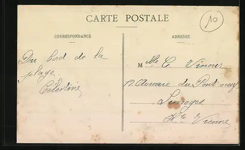 AK Quineville, Le Carrefour de la Poste