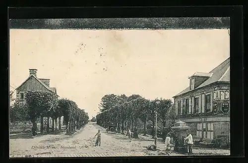 AK Sourdeval, Librairie Moutel