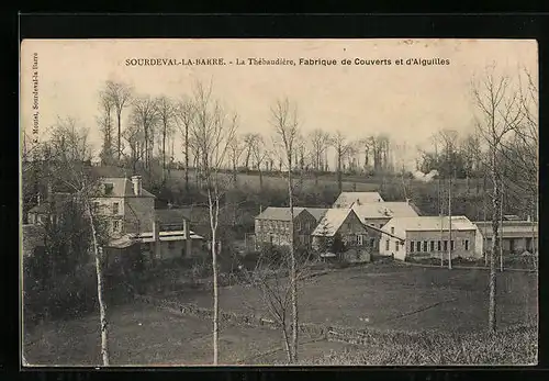 AK Sourdeval-La-Barre, La Thebaudiere, Fabrique du Couverts et d`Aiguilles