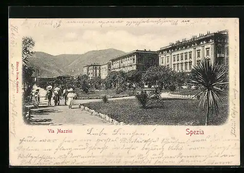 AK Spezia, Via Mazzini