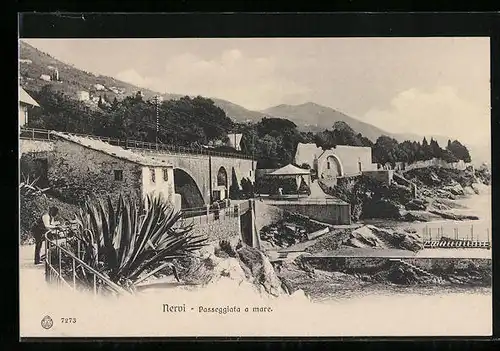 AK Nervi, Passeggiata a mare