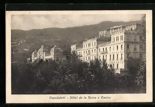 AK Ospedaletti, Hotel de la Reine e Casino