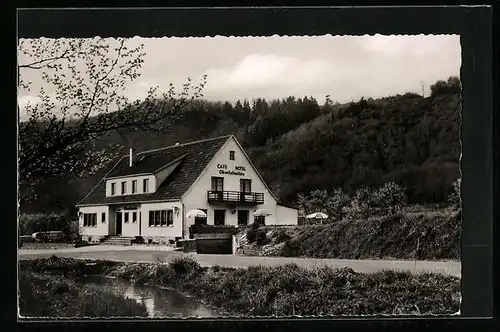 AK Münstereifel-Eicherscheid, Hotel-Cafe Oberfollmühle