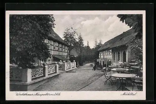 AK Eisenberg i. Thür., Waldhaus Naupoldsmühle im Mühltal