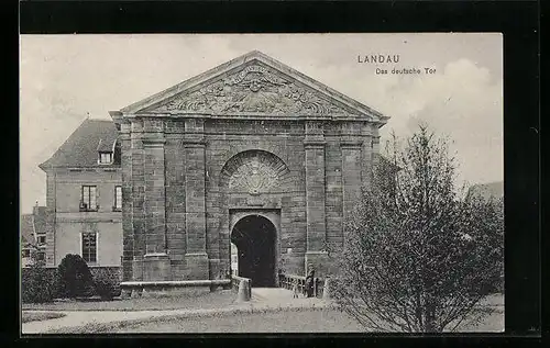 AK Landau, Das deutsche Tor