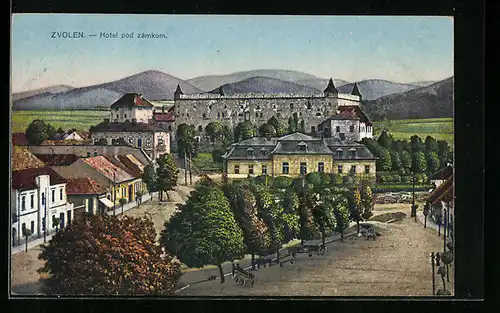 AK Zvolen, Hotel pod zamkom