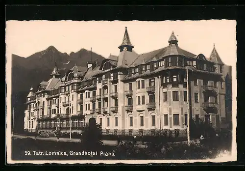 AK Lomnica, Tatr., Grandhotel Praha