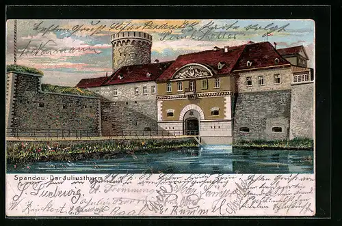 Lithographie Berlin-Spandau, Juliusthurm