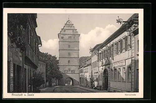 AK Neustadt a. Saale, Hohnstrasse