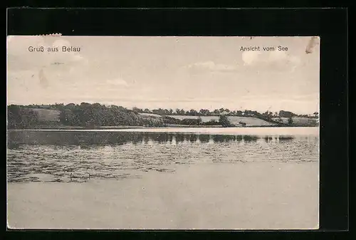 AK Belau, Ansicht vom See