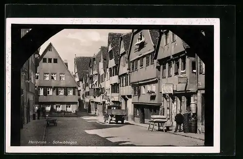 AK Heilbronn, Schwibbogen, Strassenpartie