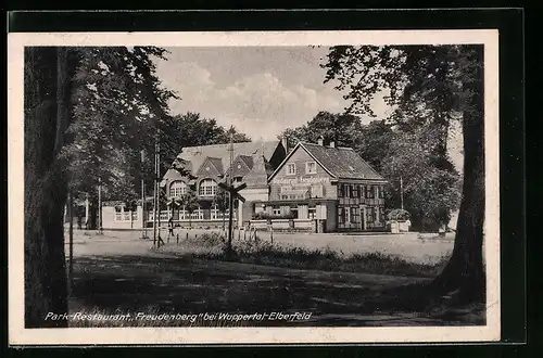 AK Wuppertal-Elberfeld, Park-Restaurant Freudenberg