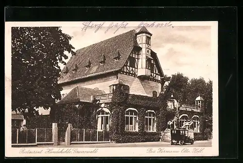 AK Berlin-Grunewald, Restaurant Hundekehle