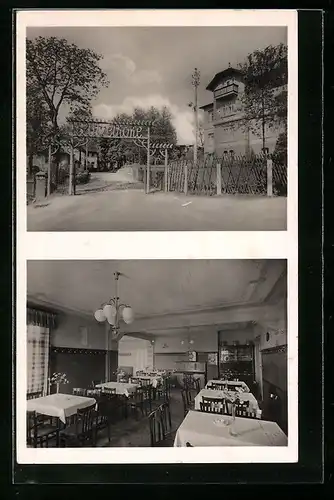 AK Frankenberg / Sa., Gaststätte Lützelhöhe