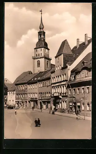 AK Frankenberg / Sa., Platz der Einheit