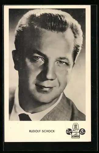 AK Opernsänger Rudolf Schock im Porträt