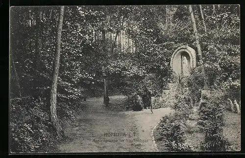 AK Hofheim i. T., Mariengruppe im Vincenzhaus