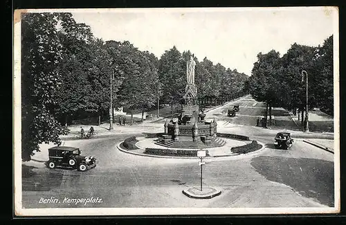 AK Berlin-Tiergarten, Kemperplatz