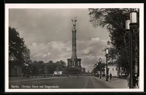 AK Berlin, Grosser Stern mit Siegessäule