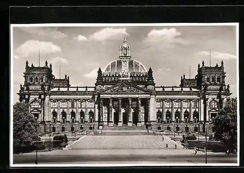 AK Berlin-Tiergarten, Reichstagsgebäude