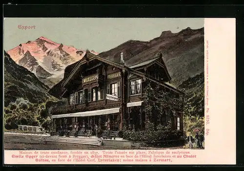 AK Zermatt, Hotel Emil Egger
