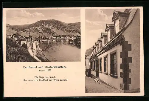 AK Bernkastel, Gesamtansicht, Doktorweinstube