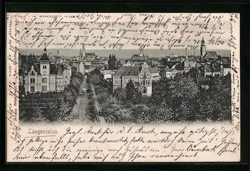 AK Langensalza, Gesamtansicht