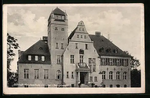 AK Cammer / Belzig-Land, Schloss-Reichsschule