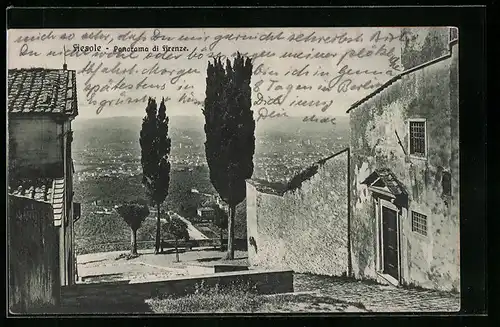 AK Fiesole, Panorama di Firenze