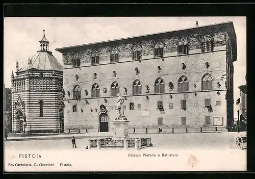 AK Pistoia, Palazzo Pretorio e Battistero