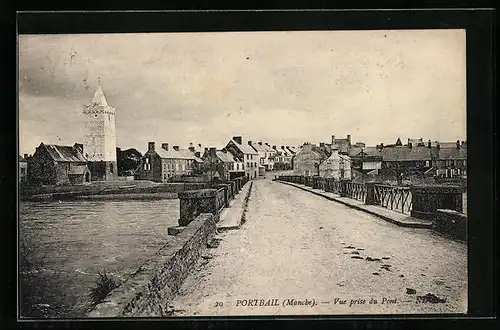 AK Portbail, Vue prise du Pont