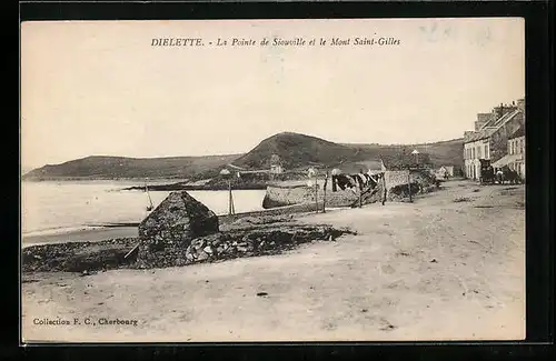 AK Dielette, La Pointe de Siouville et le Mont Saint-Gilles