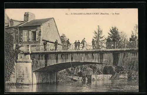 AK Saint-Hilaire-du-Harcouet, Le Pont