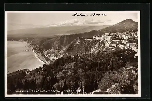 AK Taormina, Panorama visto dal Teatro Greco