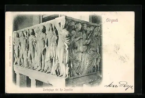 AK Girgenti, Sarkofago del Re Ippolito