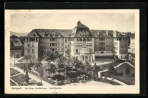 AK Stuttgart, Karl-Olga Krankenhaus, Charlottenbau