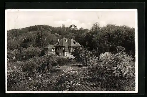 AK Reichenberg / Oberlössnitz, Gauschule Haideberg der 